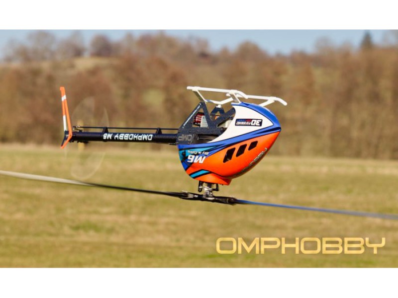 OMPHOBBY OMP Heli M6 KIT 600 Helikopter mit RT Rotorblätter # OSHM605O Orange