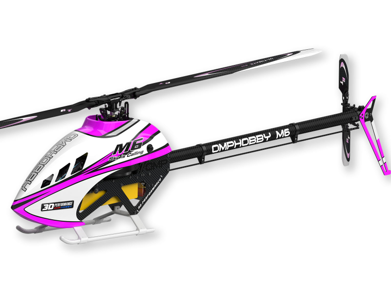 OMPHOBBY OMP Heli M6 KIT 600 Helikopter Pink # OSHM604P Pink