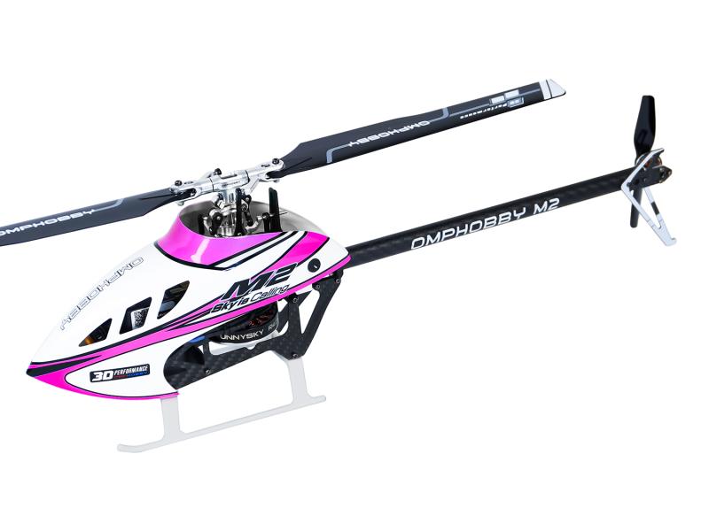 OMPHOBBY OMP Heli M2 V3 Sport Micro Helikopter Nebula Pink