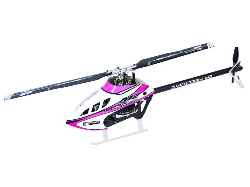 OMPHOBBY OMP Heli M2 V3 Sport Micro Helikopter Nebula Pink