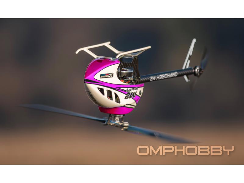 OMPHOBBY OMP Heli M2 V3 Sport Micro Helikopter Nebula Pink