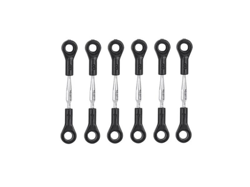 OMPHOBBY M2/ M2 V2/ M2 EVO/ M2 EXP Gestängeset Servo/Taumelscheibe (6St) # OSHM2014