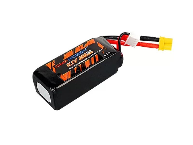 OMPHOBBY M2/ M2 V2/ M2 EXP LiPo Akku 11,1V 3S 650mAh 45C # OSHM2030
