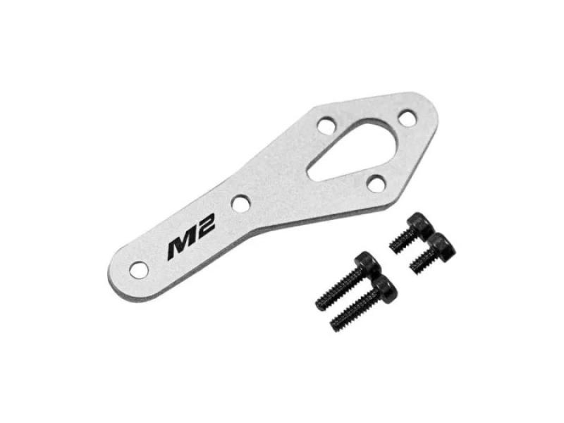 OMPHOBBY M2 V2/ M2 EXP Alu Heckmotorhalter silber # OSHM2099