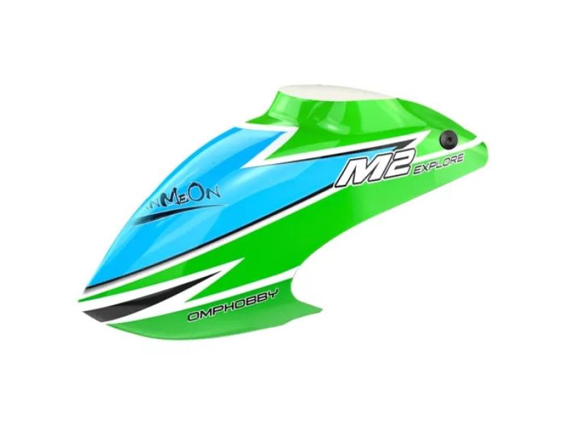 OMPHOBBY M2/ M2 V2/ M2 EXP Kabinenhaube grün # OSHM2101