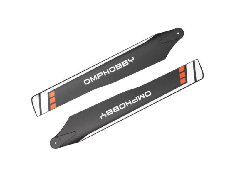 OMPHOBBY M2/ M2 V2/ M2 EXP Rotorblätter 173mm orange # OSHM2107