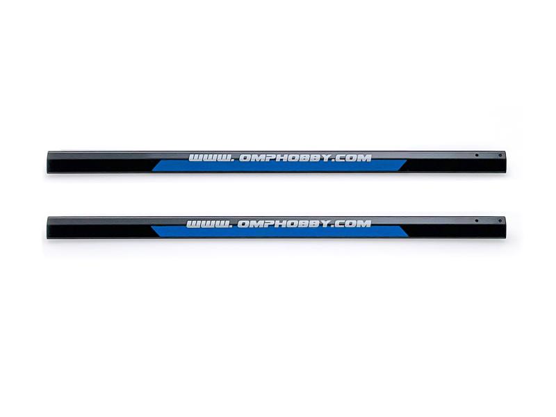 OMPHOBBY M2 EVO Alu Heckrohr weiss (2St) # OSHM2312W