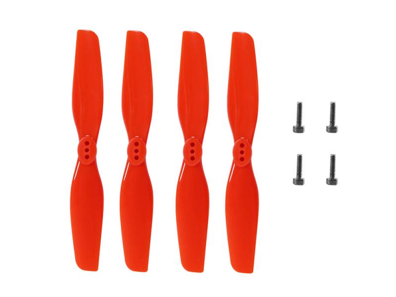 OMPHOBBY M2 EVO Heckrotorblätter Set rot (4St) # OSHM2320R