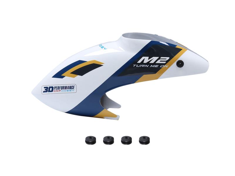 OMPHOBBY M2 EVO Kabinenhaube weiss # OSHM2323W