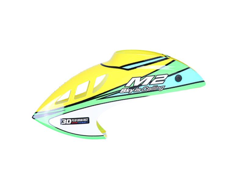 OMPHOBBY M2 V3 PRO Kabinenhaube Viper Gelb # OSHM2449