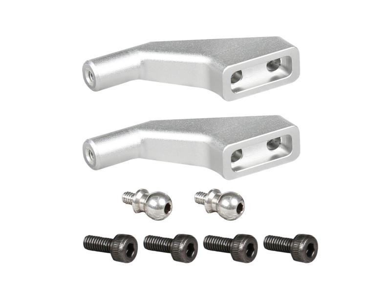 OMPHOBBY M4 Alu Blatthalterarme (silber) # OSHM4010S