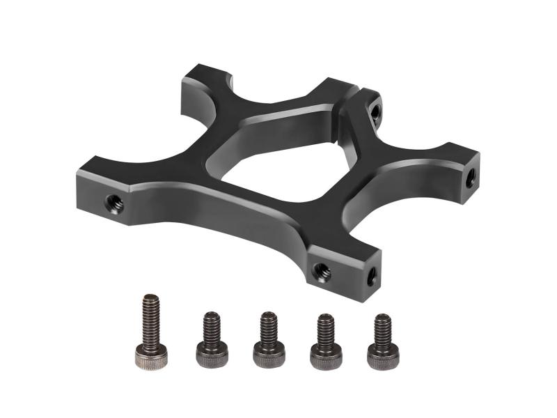 OMPHOBBY M4 Alu Heckrohrhalterung (schwarz) # OSHM4018B