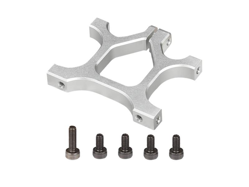 OMPHOBBY M4 Alu Heckrohrhalterung (silber) # OSHM4018S