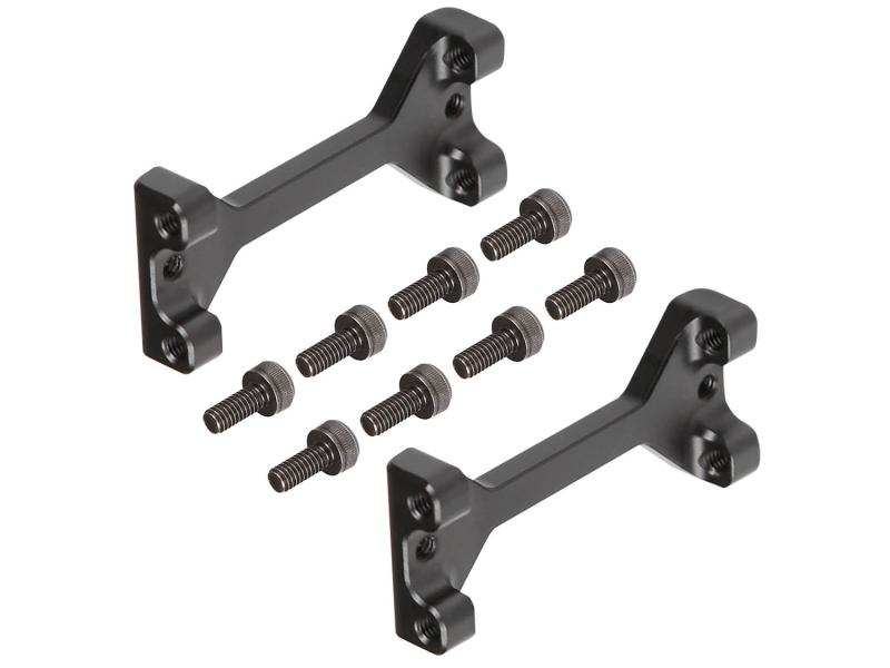 OMPHOBBY M4 / M4 MAX Alu Landegestellaufnahme (schwarz) # OSHM4028B