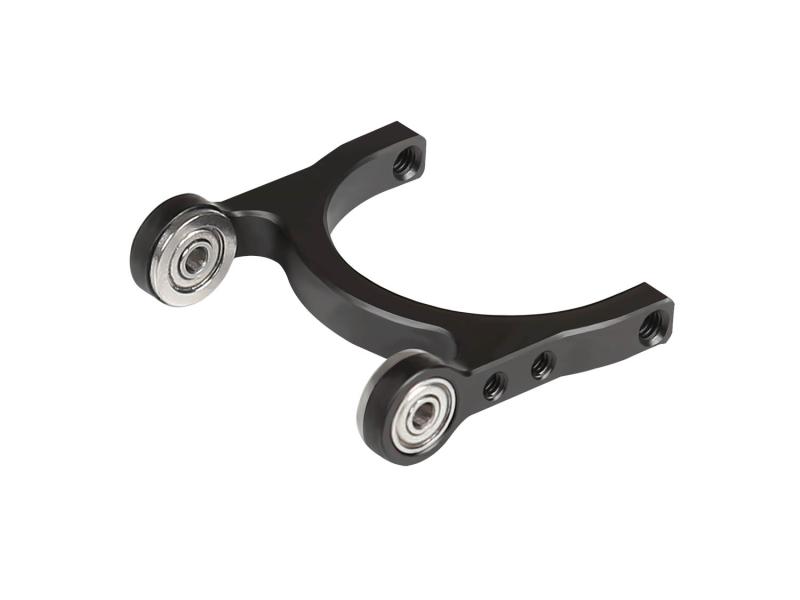 OMPHOBBY M4 / M4 MAX Alu Heckrotor Umlenkhebel (schwarz) # OSHM4030B