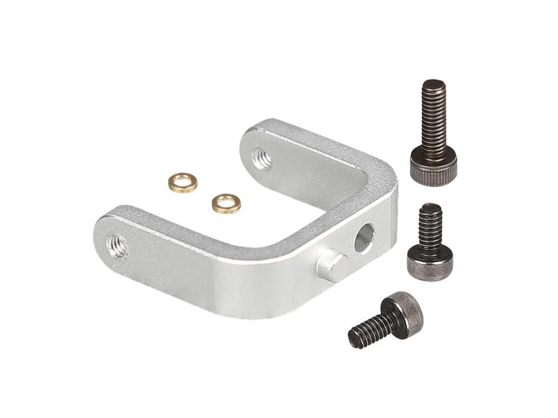 OMPHOBBY M4 Alu Heckrotor Umlenkhebel Halterung (silber) # OSHM4031S