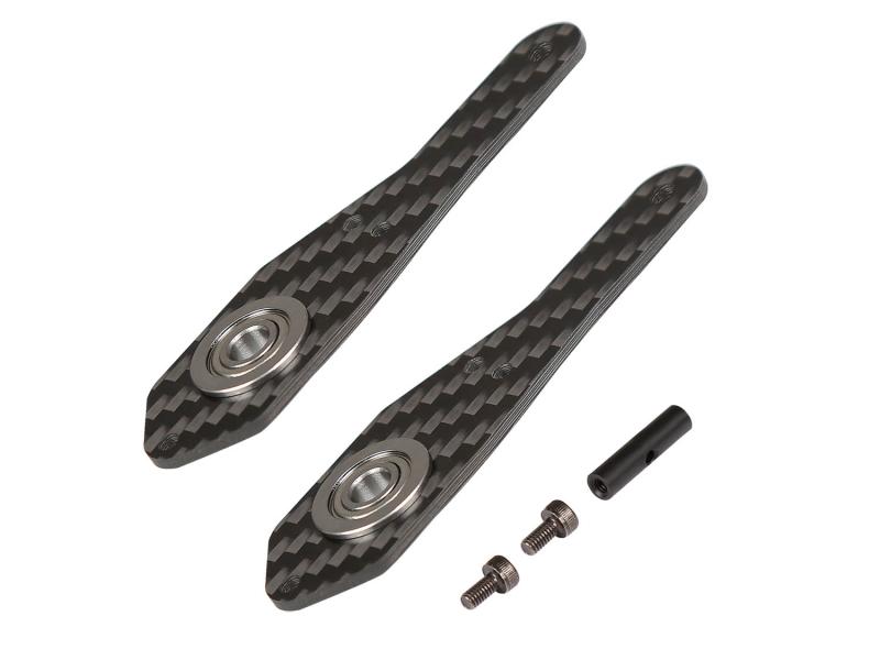 OMPHOBBY M4 Heckgehäuse Platten (schwarz) # OSHM4035B