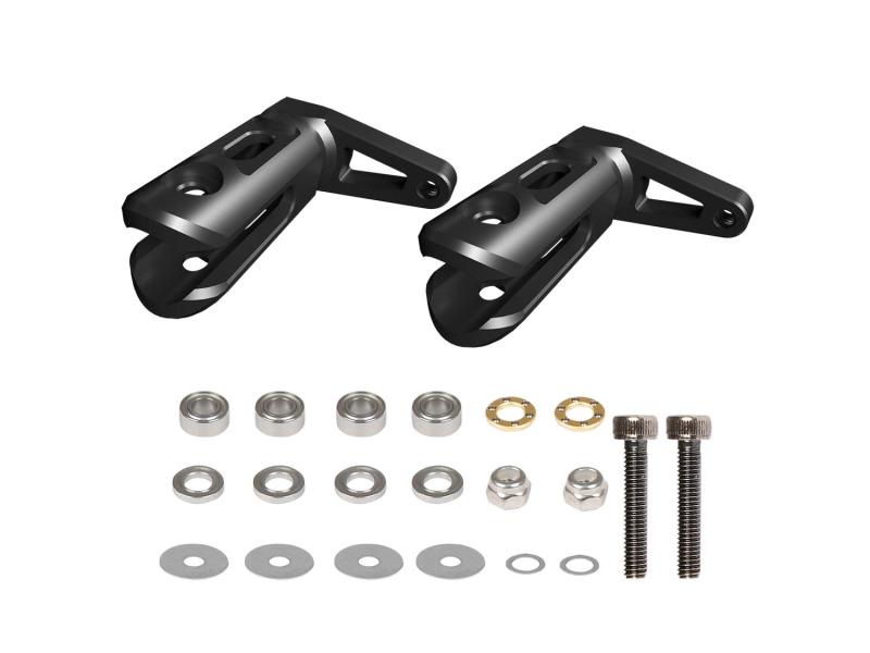 OMPHOBBY M4 Alu Heckrotor Blatthalter (schwarz) # OSHM4041B