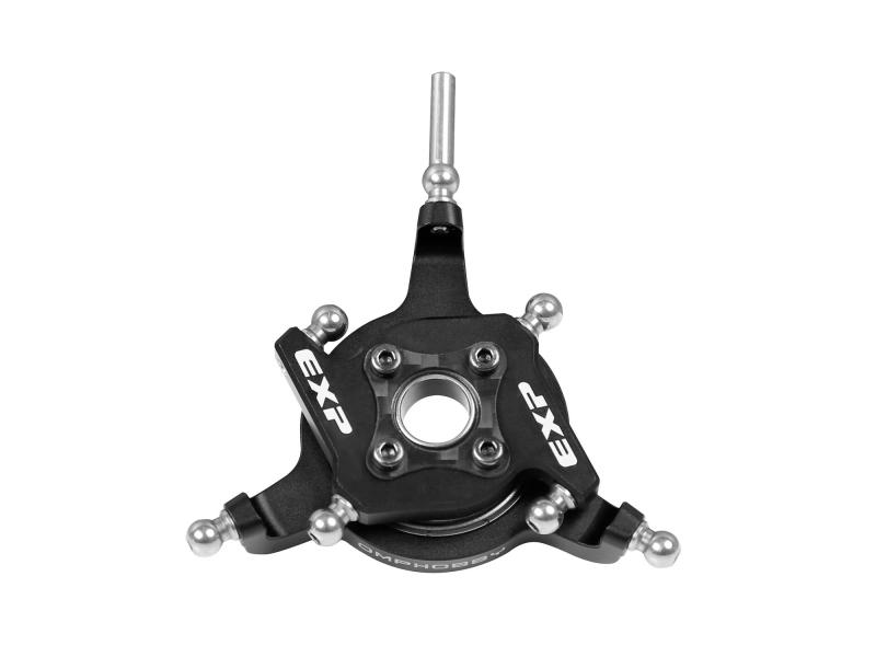 OMPHOBBY M4 / M4 MAX EXP Alu Taumelscheibe (schwarz) # OSHM4127B