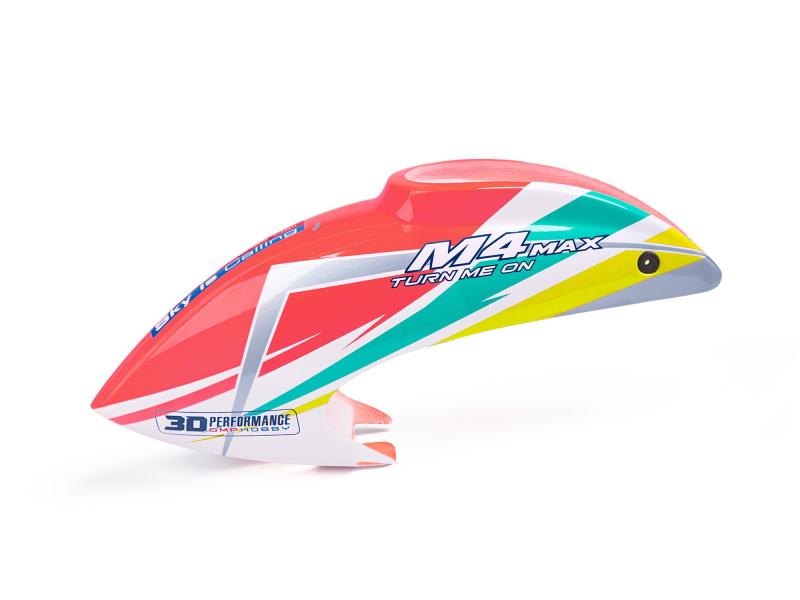 OMPHOBBY M4 MAX Kabinenhaube rot # OSHM4X024R