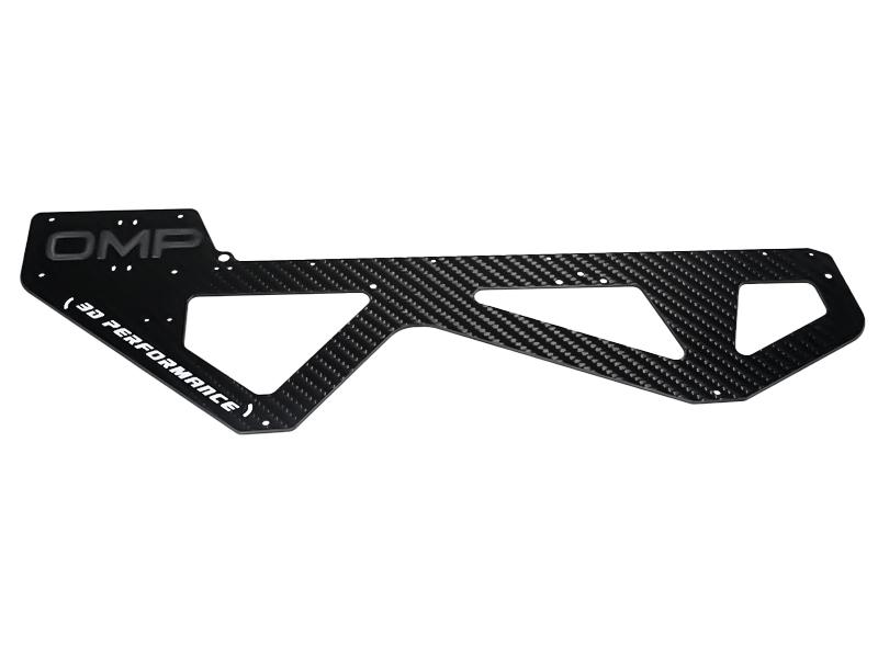 OMPHOBBY M5 / M6 rechter unterer Seitenrahmen Carbon # OSHM5010