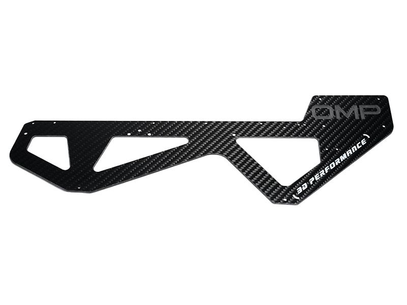 OMPHOBBY M5 / M6 linker unterer Seitenrahmen Carbon # OSHM5011