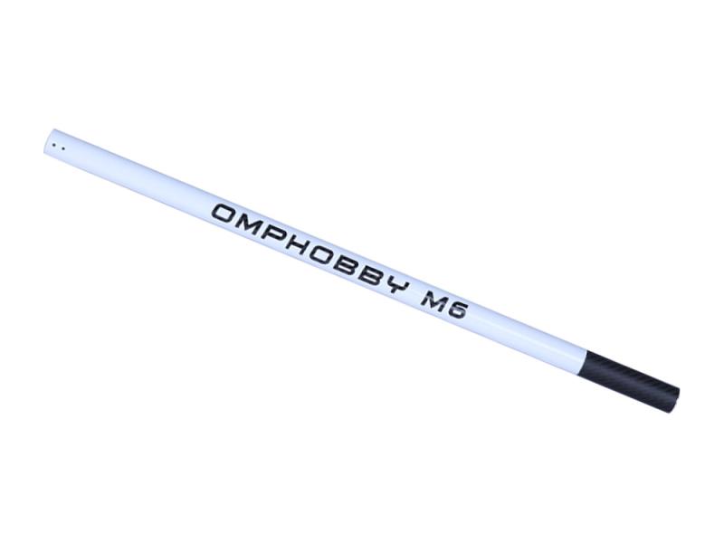 OMPHOBBY M6 Heckrohr weiß # OSHM6035