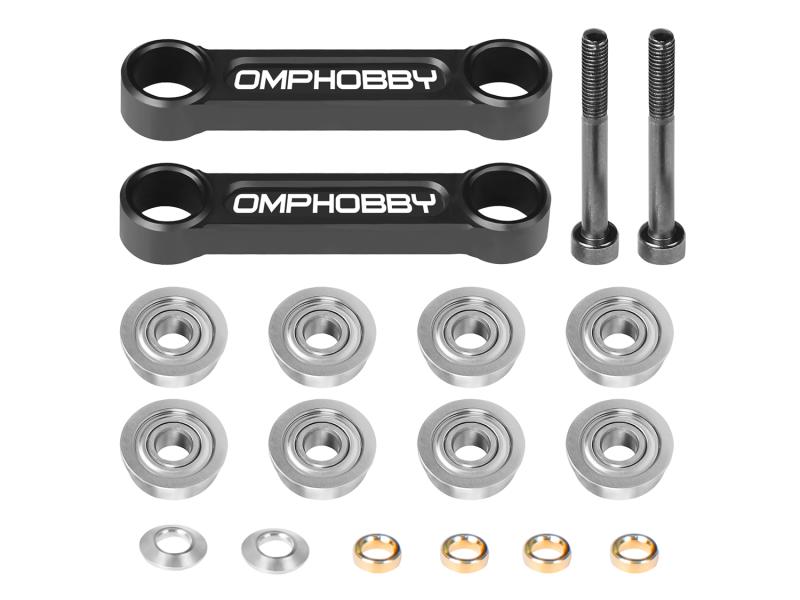 OMPHOBBY M7 Taumelscheiben Mischerarm (schwarz) # OSHM7020