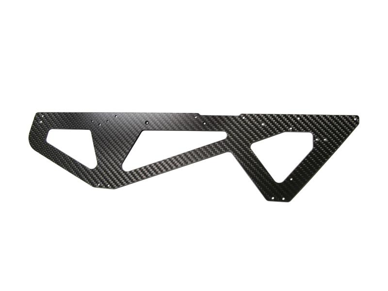 OMPHOBBY M7R Linke untere Hauptrahmen Carbon Seitenplatte # OSHM7209