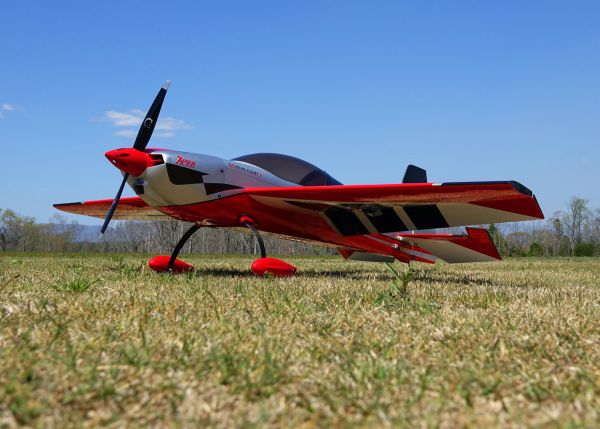 Extremeflight RC 60" Extra NG - Rot/Silber - ARF