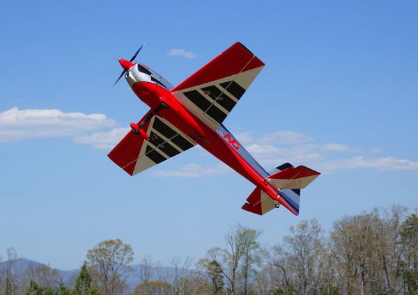 Extremeflight RC 60" Extra NG - Rot/Silber - ARF