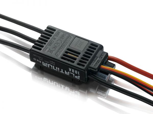 Hobbywing Platinum Pro 100A 2-6s BEC 10A für 480-550 Heli 3D und .70 C