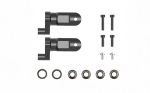 XLPower - Prôtos 380/420 Alu Heckblatthalter V2 Set 2,6mm Blattwurzel