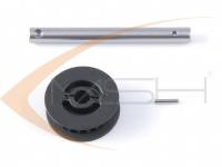 XLPower/MSH Prôtos 500 Heckrotorwelle mit Heckriemenrad