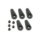 MKS Servohorn Set - einseitig - Lochabstand 10/13,5/17mm - Dicke 2mm - für Midi und Standardservos