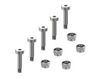 Stratos 200 Schrauben M2x10 mit Sicherungsmuttern (5)