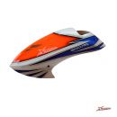 XLPower - Kabinenhaube - Blau Orange V2 - neue Form für Schnellverschlüsse