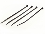 Kabelbinder 2,5x100mm schwarz - 100 Stück