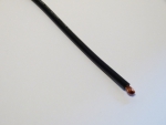 Silikonkabel 0,75mm² schwarz 1 Meter