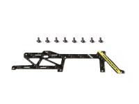 OMPHOBBY M1 EVO Carbon Hauptrahmen rechts gelb # OSHM1213Y