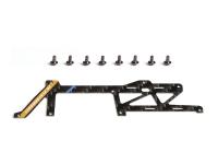 OMPHOBBY M1 EVO Carbon Hauptrahmen links weiß # OSHM1214W