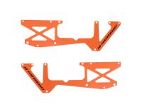 OMPHOBBY M2 V3 PRO Carbon Rahmenplatten Set - Orange # OSHM2457