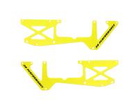 OMPHOBBY M2 V3 PRO Carbon Rahmenplatten Set - Gelb # OSHM2458