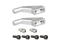 OMPHOBBY M4 Alu Blatthalterarme (silber) # OSHM4010S