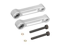 OMPHOBBY M4 Taumelscheiben Mischerarm Set (silber) # OSHM4012S