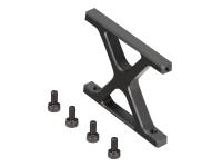 OMPHOBBY M4 / M4 MAX Alu X Rahmenstrebe (schwarz) # OSHM4021B