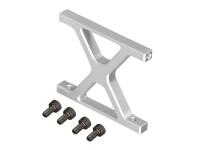 OMPHOBBY M4 Alu X Rahmenstrebe (silber) # OSHM4021S