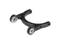 OMPHOBBY M4 / M4 MAX Alu Heckrotor Umlenkhebel (schwarz) # OSHM4030B