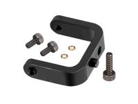 OMPHOBBY M4 Alu Heckrotor Umlenkhebel Halterung (schwarz) # OSHM4031B