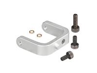 OMPHOBBY M4 Alu Heckrotor Umlenkhebel Halterung (silber) # OSHM4031S